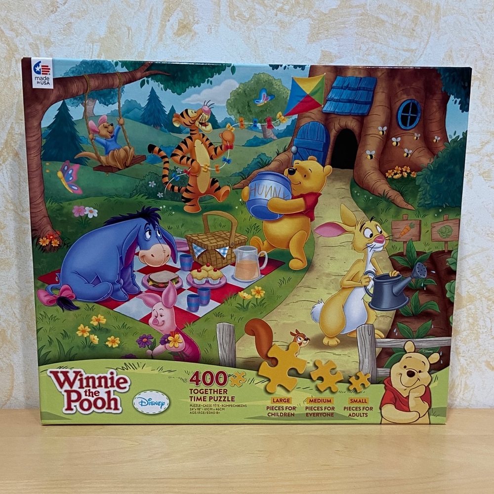 Disney Winnie the Pooh “Together Time” - 400 Piece Puzzle